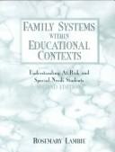 Cover of Family systems within educational contexts by Rosemary Lambie