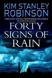 Front cover of Forty signs of rain by Kim Stanley Robinson