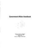 Front cover of Government affairs handbook by James G. Pawelski