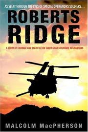Cover of Roberts Ridge by Malcolm MacPherson