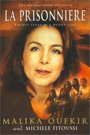 Cover of La prisonniere by Malika Oufkir