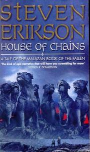 Front cover of House of Chains by Steven Erikson