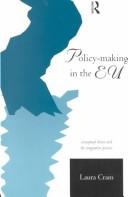 Front cover of Policy-making in the European Union by Laura Cram