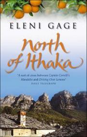 Front cover of North of Ithaka by Eleni Gage
