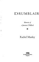 Cover of Drumblair by Rachel Manley