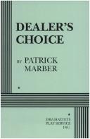 Cover of Dealer's choice by Patrick Marber