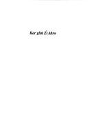 Cover of Kar gliṅ Źi khro by Henk Blezer