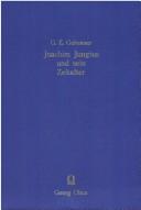 Cover of Joachim Jungius und sein Zeitalter by G. E. Guhrauer