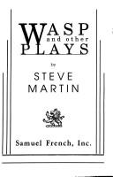 Front cover of Wasp and other plays by Steve Martin