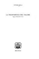 Front cover of La trasparenza del valore by Vittorio Stella
