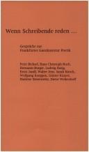 Cover of Wenn Schreibende reden-- by Peter Bichsel