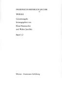 Front cover of Werke by Friedrich Heinrich Jacobi