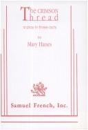 Cover of The crimson thread by Hanes, Mary.