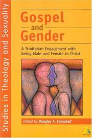 Front cover of Gospel and gender by Douglas Atchison Campbell