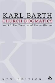 Front cover of Church Dogmatics Rev. Iv.1 by Karl Barth