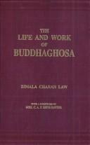 Front cover of The life and work of Buddhaghosa by Law, Bimala Churn