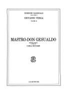Cover of Mastro-don Gesualdo by Giovanni Verga