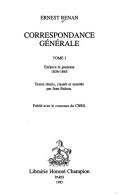 Cover of Correspondance générale by Jules Michelet