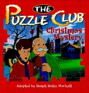 Front cover of The Puzzle Club Christmas mystery by Dandi Daley Mackall