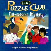 Front cover of The Puzzle Club pet-napping mystery by Dandi Daley Mackall