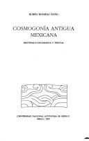 Cover of Cosmogonía antigua mexicana by Rubén Bonifaz Nuño