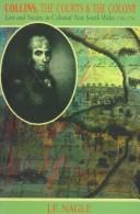 Front cover of Collins, the courts & the colony by J. F. Nagle
