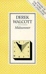 Cover of Midsummer by Derek Walcott
