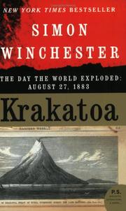 Cover of Krakatoa by Simon Winchester