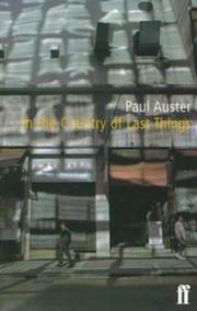 Front cover of In the Country of Last Things by Paul Auster