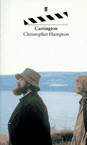 Cover of Carrington by Christopher Hampton
