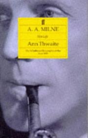 Cover of A.A. Milne by Ann Thwaite