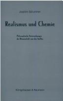 Front cover of Realismus und Chemie by Joachim Schummer