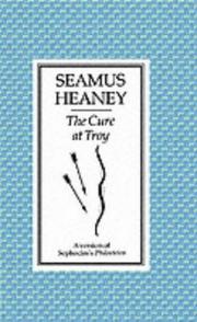 Front cover of The cure at Troy by Seamus Heaney