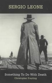 Cover of Sergio Leone by Christopher Frayling