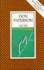 Cover of Nil Nil by Don Paterson