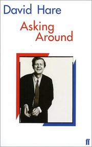 Cover of Asking around by Hare, David