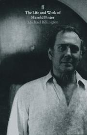 Front cover of The Life and Work of Harold Pinter by Michael Billington