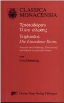 Cover of Triphiodōrou by Uwe Dubielzig