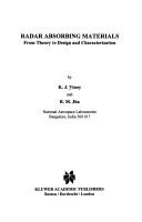 Cover of Radar absorbing materials by K. J. Vinoy