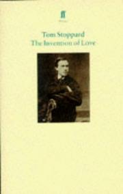 Front cover of The invention of love by Tom Stoppard