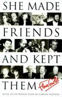 Front cover of She made friends and kept them by Fleur Cowles