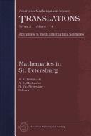 Front cover of Mathematics in St. Petersburg by A. A. Bolibrukh