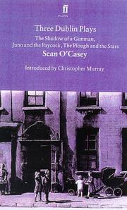 Cover of Three Dublin plays by Sean O'Casey