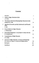 Front cover of Policies of higher education by Association of Indian Universities