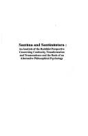 Front cover of Santāna and Santānāntara by Mangala R. Chinchore