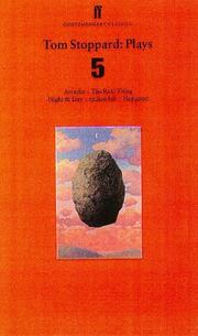 Front cover of Plays 5 (Arcadia / The Real Thing / Night & Day / Indian Ink / Hapgood) by Tom Stoppard