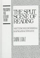 Front cover of The split scene of reading by Sabine I. Gölz