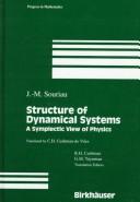 Cover of Structure of dynamical systems by J.-M Souriau
