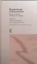 Front cover of Borderlands of economics by Nahid Aslanbeigui