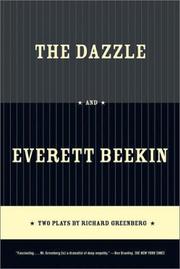 Cover of The dazzle by Richard Greenberg